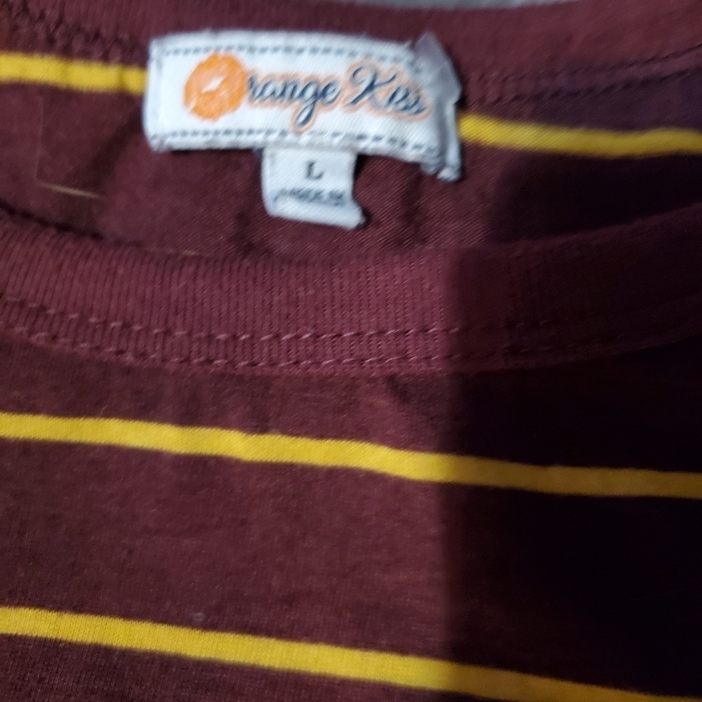 JUNIORS striped tee - Picture 2 of 3